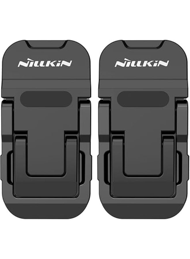 نيلكين حامل محمول Nillkin Bolster Plus للكمبيوتر المحمول/MacBook/الهاتف المحمول/لوحة المفاتيح يسمح بزوايا 3° و 11° و 16° مصنوع من سبائك الزنك الصلبة شديد التحمل قابل للطي يبدد الحرارة قابل للنقل لون أسود - Image 2